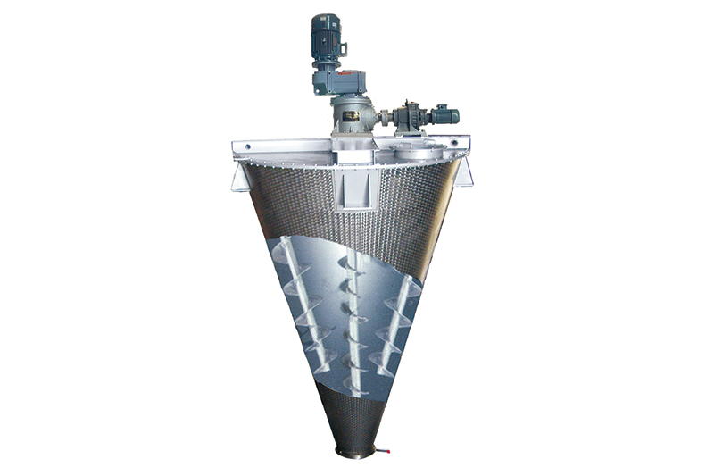 A：新品推介—ZSH型懸臂式三螺旋錐形混合機